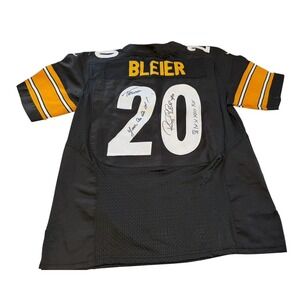 ROCKY BLEIER AUTOGRAPHED PITTSBURG STEELERS ON FIELD JERSEY 48